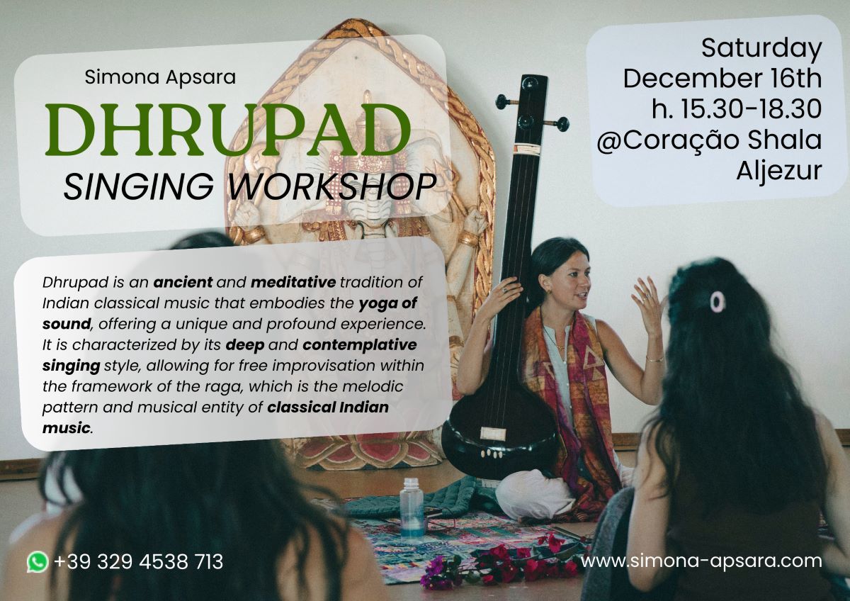 Dhrupad Singing Workshop @ Coração Shala